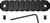 Grovtec RAIL Section Keymod 3.8" 9 SLOT Aluminum