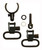 Grovtec Swivel SET FOR RUGER & Browning Levers SPLIT BAND