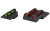Hi-viz HIVIZ IC FRNT/R Green/Round/Black RUG SEC9