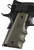 Hogue GRIPS COLT GOVT MODEL W/finger Grooves Olive Drab