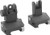 J&e Machine Tech JE Flip-up FRONT AND REAR Polymer SIGHT SET