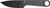 Ka-bar Knives Forged Wrench KNIFE 3" PLAIN EDGE Blackout W/SHTH