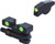 Meprolight NIGHT SIGHT Adjustable SET Pinned Fixed Sights S&W KLN Revolvers