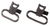 Michaels SUPER Swivel 1" BLACK ONLY 2-PACK