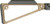 Midwest Industries Triangle 1913 SIDE Folding STOCK FLAT DARK EARTH