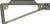 Midwest Industries Triangle 1913 SIDE Folding STOCK O.D. GREEN<