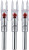 Nockturnal Lighted NOCK S-series Red 3/PACK