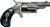 North American Arms NAA Mini-revolvr 22WMR 1-5/8" S/S MATTE BLACK PEARL 50 ANNIV