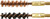 Otis Technology BORE BRUSH .27 CAL 2-PK 1-NYLON 1-bronze 8-32 Thread!!
