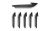 Outdoor Edge Olive Drab EDGE Drop-pt 3" BLADE 6PK