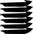 Outdoor Edge EDGE 3.5" Replacement Blades 6-PACK BLACK Blades