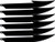 Outdoor Edge EDGE 5" Replacement Blades 6-PACK Boning/fillet