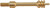 Pro-shot Products SHOT BRASS JAG W/spear TIP .338 CAL Rifle/pistol