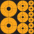 Pro-shot Products Splatter SHOT Target Assorted DOTS Orange P/S 10 Sheets