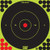 Pro-shot Products Splatter SHOT Target Bullseye 12" GREEN Peel/stick 5EA