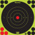 Pro-shot Products Splatter SHOT Target Bullseye 8" GREEN Peel/stick 6EA