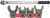 Real Avid AVID Master FIT A2 Crowfoot Wrench SET 5 Pieces