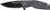 Smith & Wesson S&W KNIFE BLACK Rubber 3" Black OXIDE BLADE W/pocket CLIP