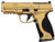 Smith & Wesson S&W M&P9 M2.0 METAL 9mm 4.25" 17-SHOT GOLD Cerakote