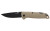 Sog Adventurer LB 3.5" Flat Dark Earth/Black