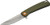 Szco Sawmill RUC 4" GREEN Micarta Folder D2 STEEL BLADE