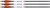 Ten Point Wicked Ridge Xbow Arrow Match 400 Carbon 20-Inch Alpha HP 3PK - Black