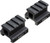 Truglo 2-PIECE Picatinny RISER MOUNT 3/4" RISE 1.36" Length