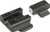 Truglo SIGHT SET S&W Bodyguard Tritium PRO WHITE With U-notch