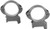 Weaver RINGS Detachable TOP MOUNT G-SLAM HIGH .332" Silver