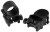 Weaver RINGS Detachable TOP MOUNT See-thru 1" Medium MATTE