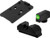 Xs Sights Minimalist Tritium SIGHT & OPTIC PLATE RMR/507 Walther!