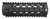 Yankee Hill Machine Company YHM Diamond Series Forearm FOR AR-15 Carbine Length