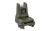 Magpul Industries, MBUS 3 Back-Up Front Sight, Tool-Less Elevation Adjustment Similar to MBUS Pro, Ambidextrous Push-Button Deployment, Fits Picatinny Rails, Flip Up, OD Green