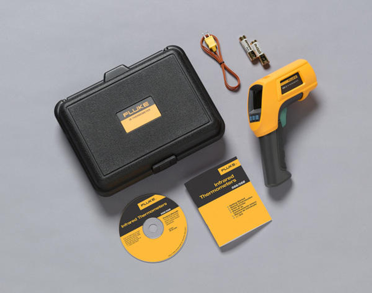 Fluke Non-contact Digital Infrared Thermometer in the Infrared Thermometer  department at