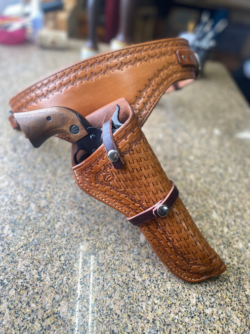 Pistol Scabbards w/ Belt - Custom orders only 