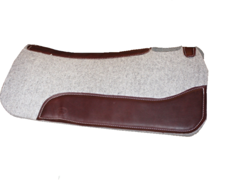 100% Virgin Wool Contoured Saddlepad