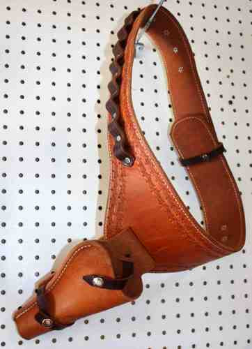 Pistol Scabbards w/ Belt & Bullet loops - Custom orders only 