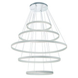 Verdura 1 Light Oversized 5 Tier Chandelier by Eurofase - 43901