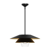 Tetsu 1 Light Large Pendant by Alora - PD475120