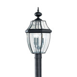 Three Light Outdoor Post Fixture 13 Inch by 24 Inch by Generation - 8239
