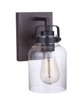 Foxwood 1 Light Wall Sconce by Craftmade - 53601