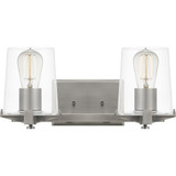Perry 2 Light Vanity Light by Quoizel - PRY8616