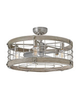 Bryce 30W 5 LED Fandelier 18.5 Inches Tall and 27 Inches Wide by Hinkley  - 904627F