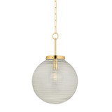Falls Mills 1 Light Large Pendant by Hudson Valley - 997