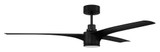 Phoebe 3 Blade Ceiling Fan with Light Kit 60 Inch Wide by Craftmade - PHB60-NWF