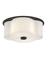Delaney 14W 2 LED 12.32 Inch Wide Flush Mount by Hinkley - 46441