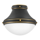 Oliver 1 Light 11.55 Inch Wide Flush Mount by Hinkley - HL39051