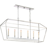 Aviary 6 Light Oversized Linear Pendant by Quoizel - AVY654