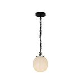 Cherise 1 Light Pendant 8.88 Inch Tall and 6.75 Inch Wide by Alora - PD579107