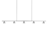 Dune 26W LED Linear Pendant 3.13 Inch Tall and 2.25 Inch Wide by Kuzco - LP19947-UNV